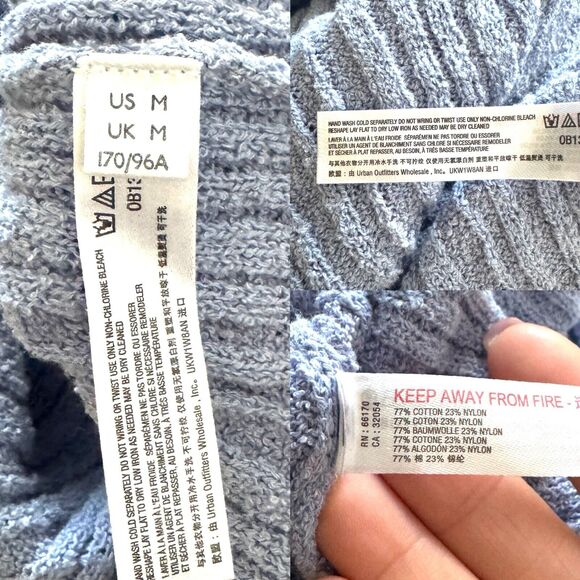 Free People Beach. Women Riding Waves Sweater Midi Dress in Rock Crystal - Picture 4 of 14